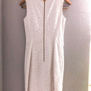 Antonio Milani white lace dress